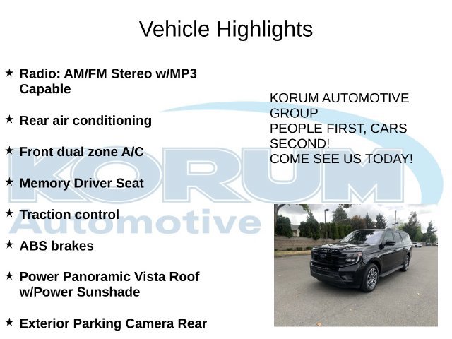 Certified 2025 Ford Expedition Max Active AWD/4WD image 8