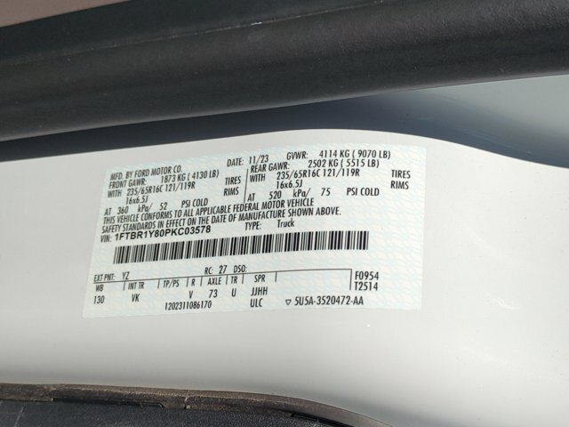 Certified 2023 Ford Transit 250 Low Roof RWD image 34