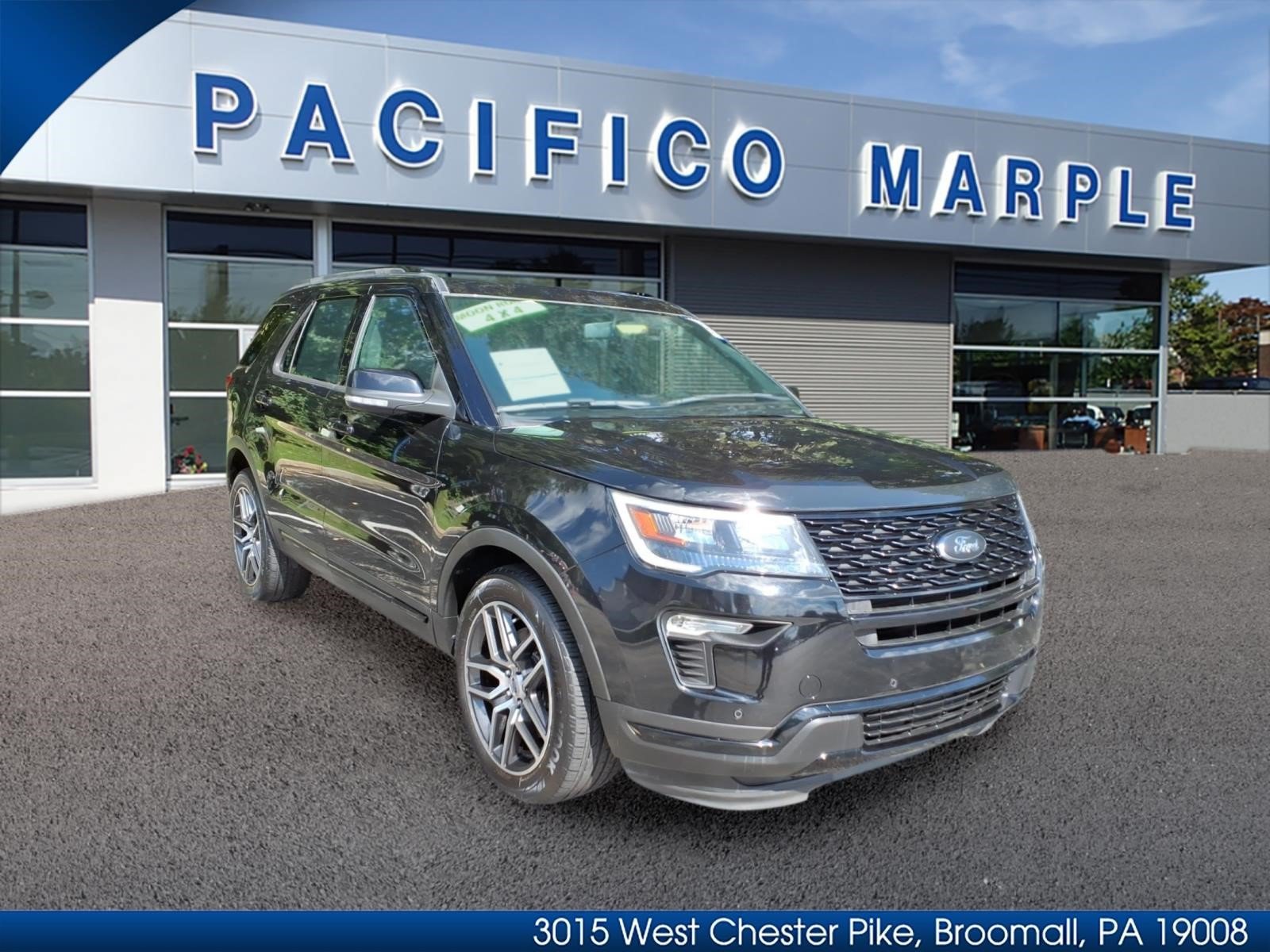 Certified 2019 Ford Explorer Sport