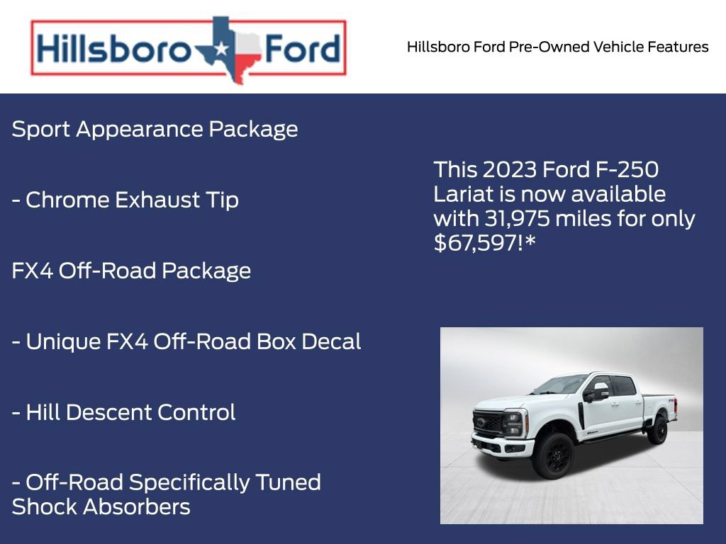 Certified 2023 Ford F250 Lariat w/ Lariat Ultimate Package AWD/4WD image 6