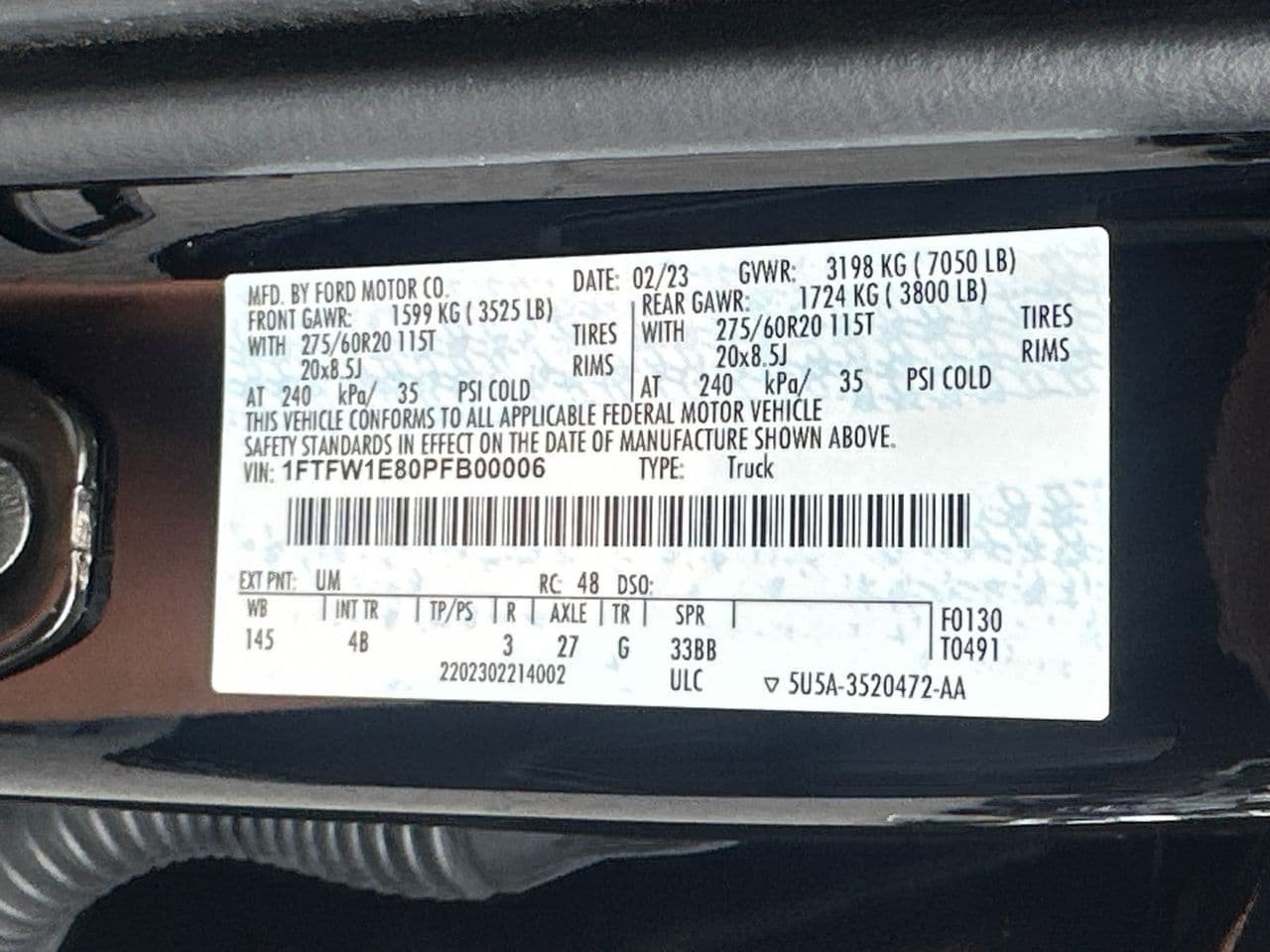 Certified 2023 Ford F150 XLT w/ Equipment Group 302A High AWD/4WD image 34
