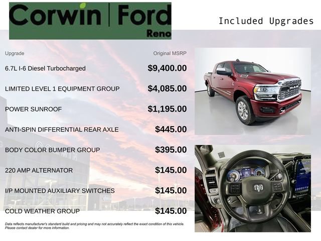 Used 2021 RAM 2500 Limited AWD/4WD image 3