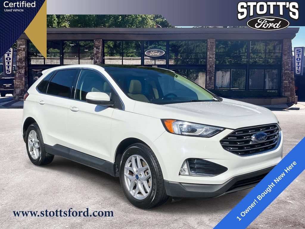 Certified 2021 Ford Edge SEL w/ Convenience Package AWD/4WD image 1