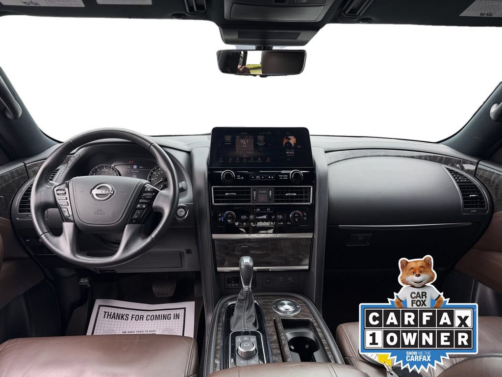 Used 2022 Nissan Armada Platinum w/ Captain's Chairs Package RWD image 12