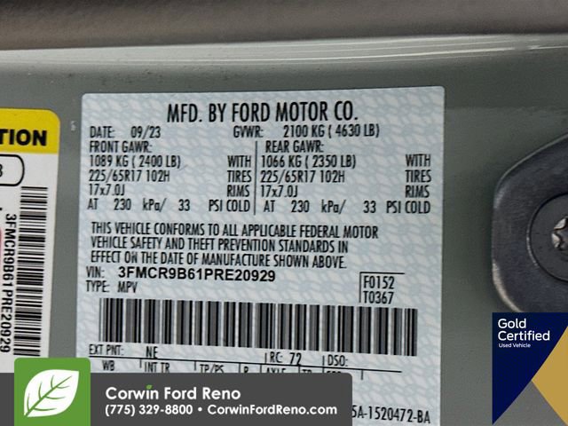 Certified 2023 Ford Bronco Sport Big Bend w/ Convenience Package image 34