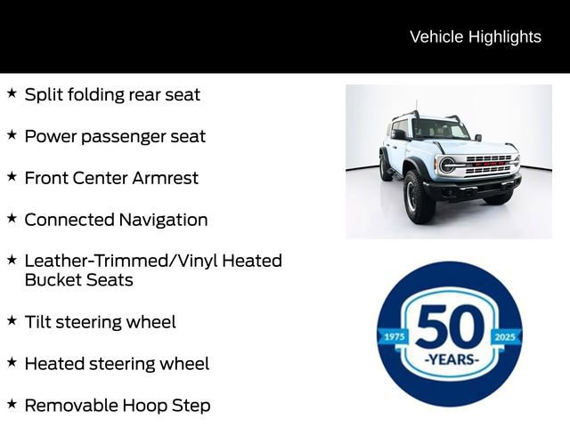 Certified 2023 Ford Bronco Heritage Edition AWD/4WD image 16