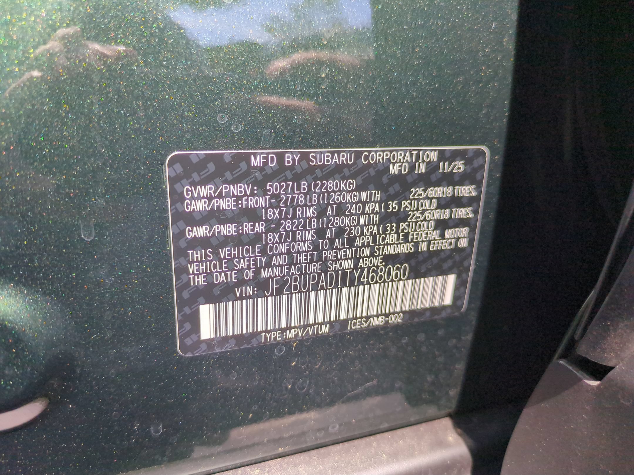 Used 2026 Subaru Outback Premium w/ Premium/Limited Package 2 AWD/4WD image 34
