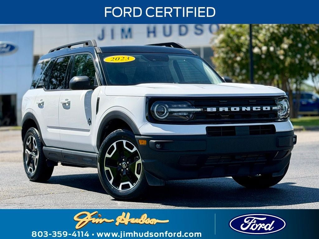 Certified 2023 Ford Bronco Sport Outer Banks w/ Tech Package
