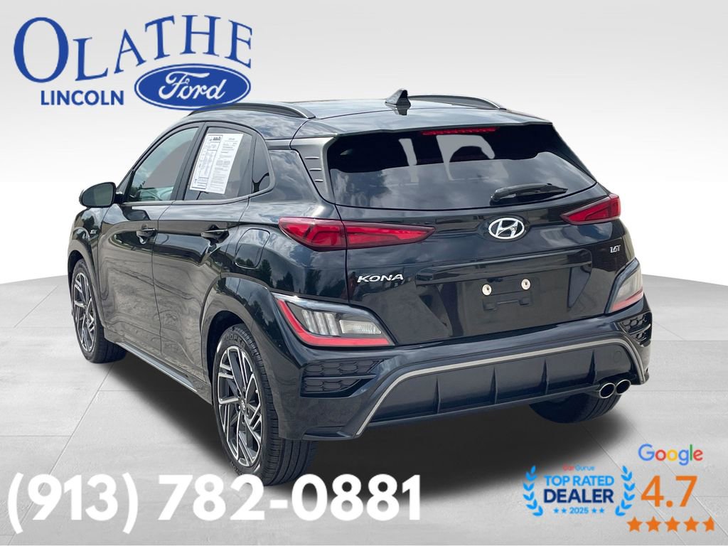 Used 2022 Hyundai Kona N Line w/ Tech Package FWD image 3