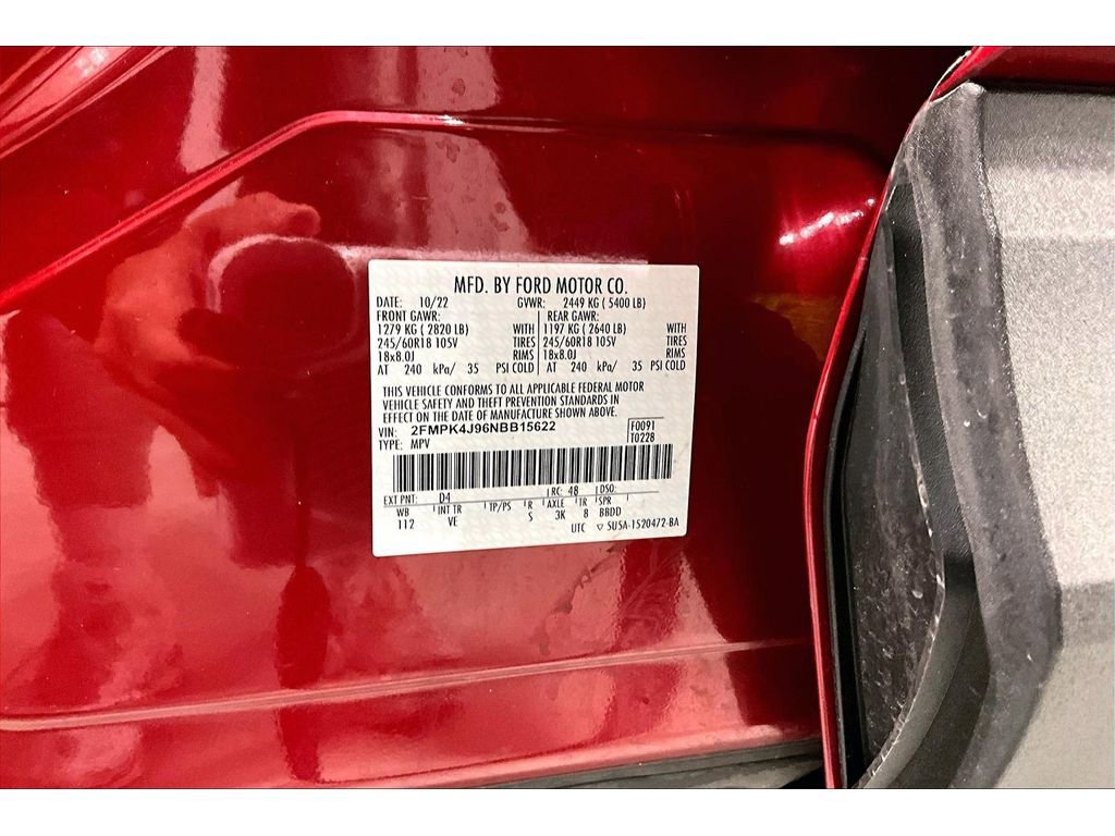 Certified 2022 Ford Edge SEL w/ Convenience Package image 34