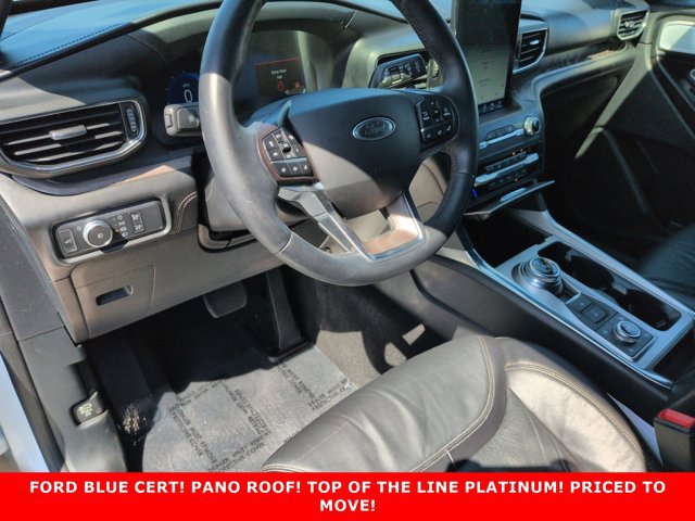 Certified 2020 Ford Explorer Platinum w/ Premium Technology Package AWD/4WD image 10