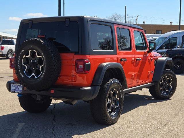 Used 2023 Jeep Wrangler Unlimited Rubicon 4xe w/ Steel Bumper Group AWD/4WD image 2