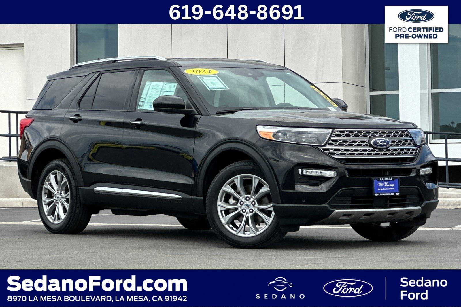 Certified 2024 Ford Explorer Limited
