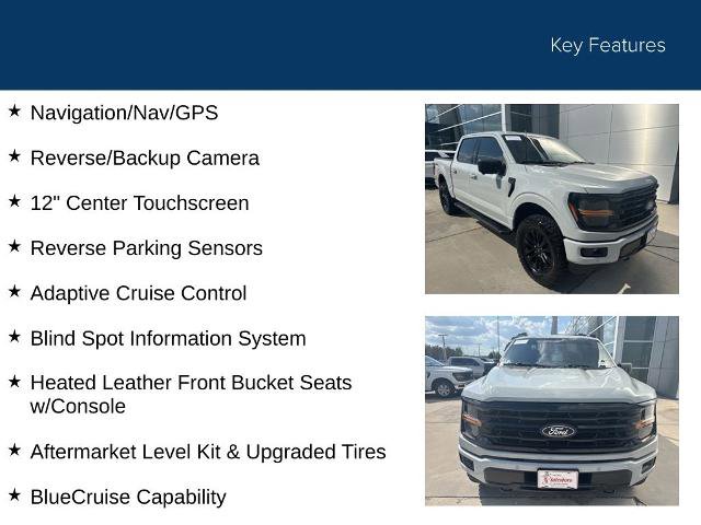 Certified 2024 Ford F150 XLT w/ Equipment Group 303A High image 37