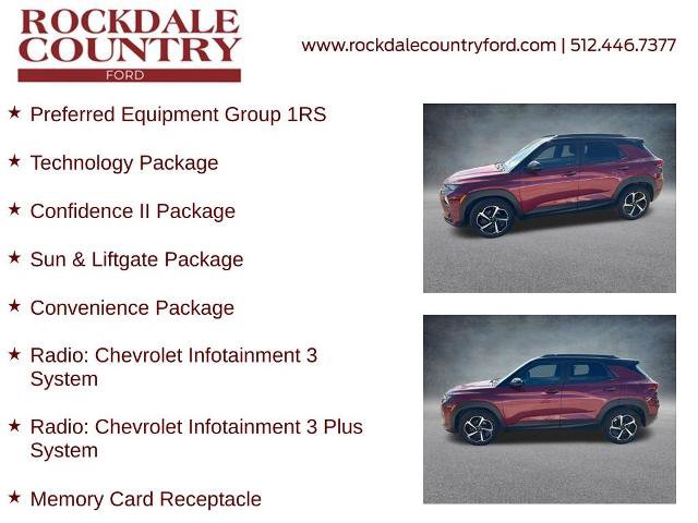 Used 2022 Chevrolet TrailBlazer RS w/ Sun and Liftgate Package FWD image 8