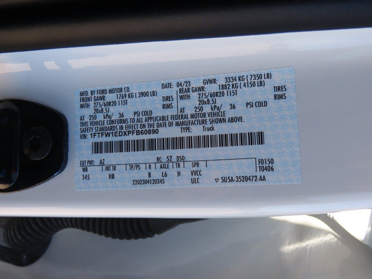 Certified 2023 Ford F150 Lariat w/ Equipment Group 502A High image 33