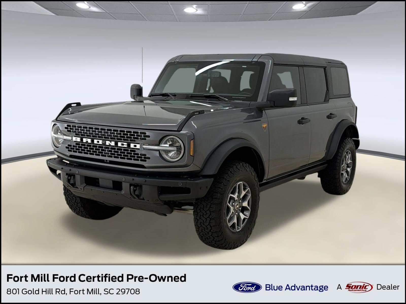 Certified 2024 Ford Bronco Badlands