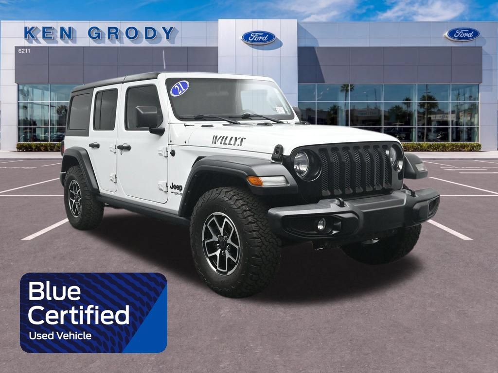 Used 2021 Jeep Wrangler Unlimited Sport AWD/4WD image 1