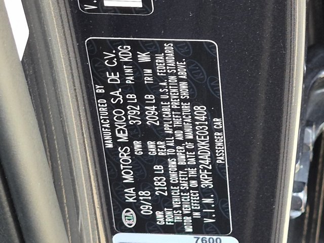 Used 2019 Kia Forte Sedan FWD image 34