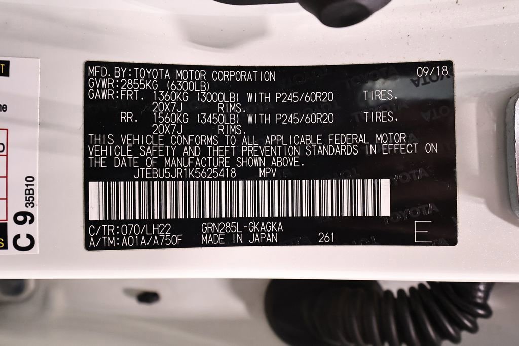 Used 2019 Toyota 4Runner Limited AWD/4WD image 45