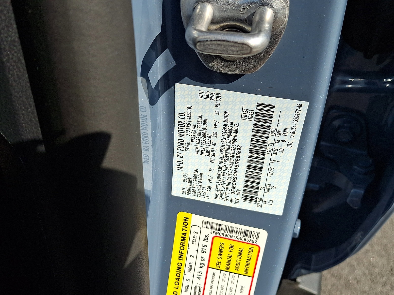 Certified 2025 Ford Bronco Sport Outer Banks w/ Outer Banks Tech Package+ AWD/4WD image 28