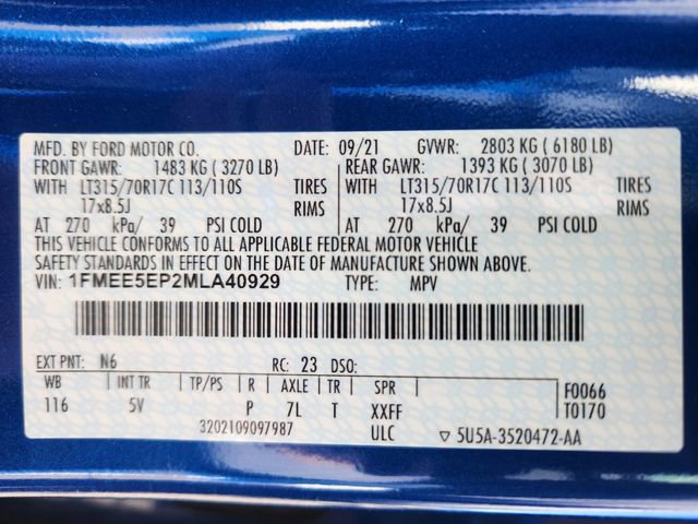 Certified 2021 Ford Bronco First Edition image 28