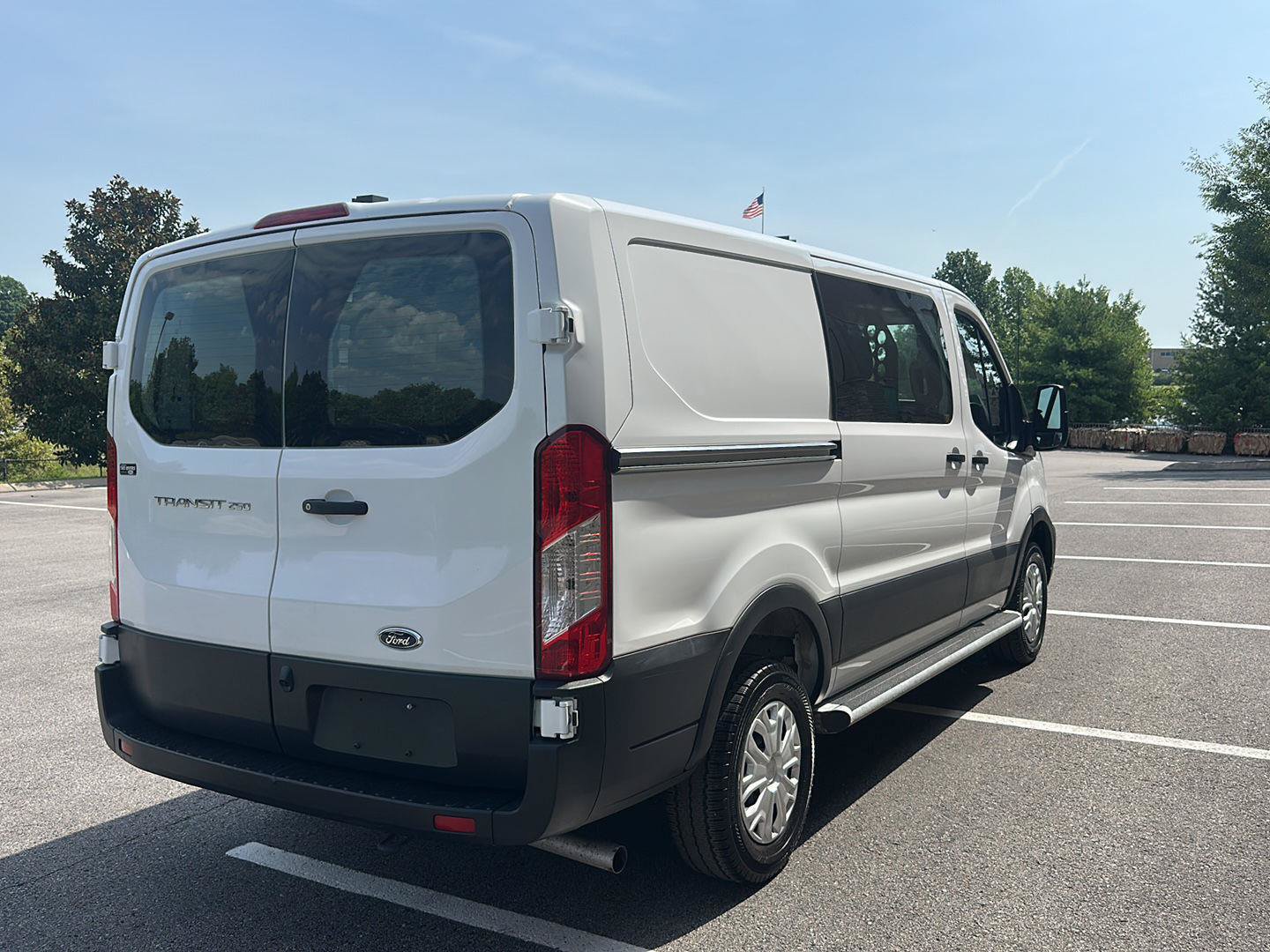 Certified 2025 Ford Transit 250 Low Roof w/ Exterior Upgrade Package RWD image 5
