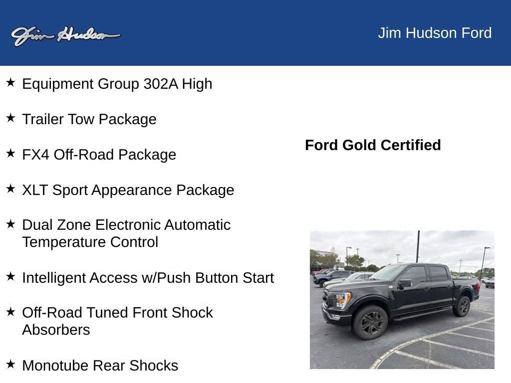 Certified 2022 Ford F150 XLT w/ Equipment Group 302A High AWD/4WD image 7