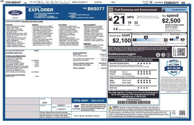 Certified 2023 Ford Explorer Timberline w/ Timberline Technology Package AWD/4WD image 23