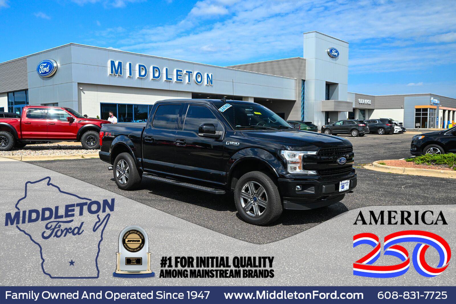 Certified 2018 Ford F150 Lariat w/ Equipment Group 502A Luxury