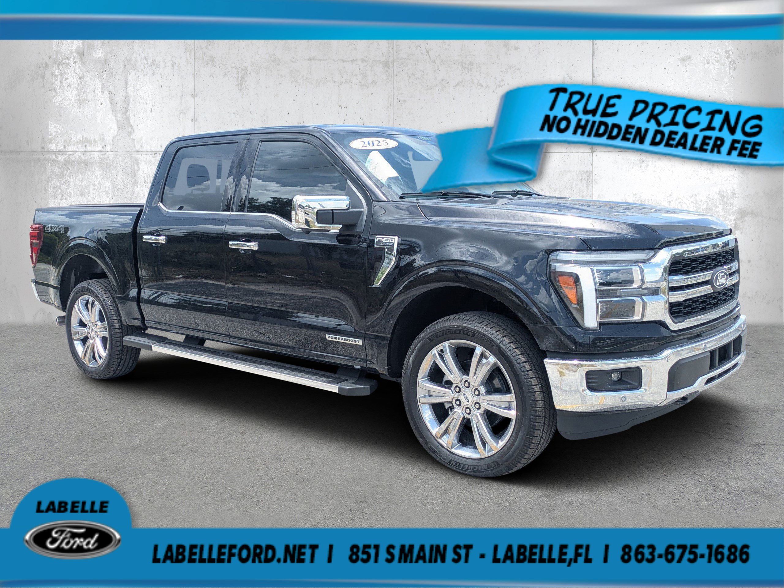 Certified 2025 Ford F150 Lariat w/ Equipment Group 502A High AWD/4WD image 1