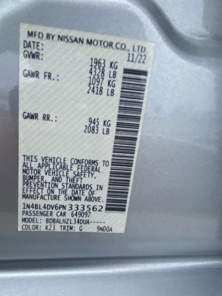 Used 2023 Nissan Altima 2.5 SV image 31