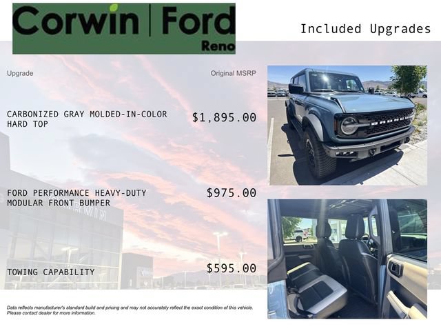 Certified 2023 Ford Bronco Wildtrak AWD/4WD image 3