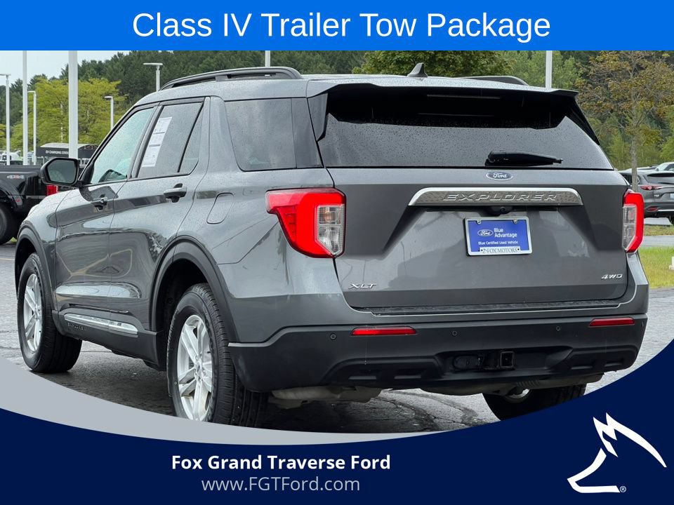 Certified 2023 Ford Explorer XLT w/ Class IV Trailer Tow Package AWD/4WD image 35