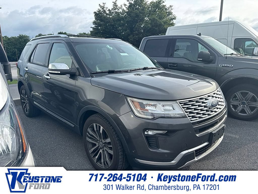 Certified 2018 Ford Explorer Platinum