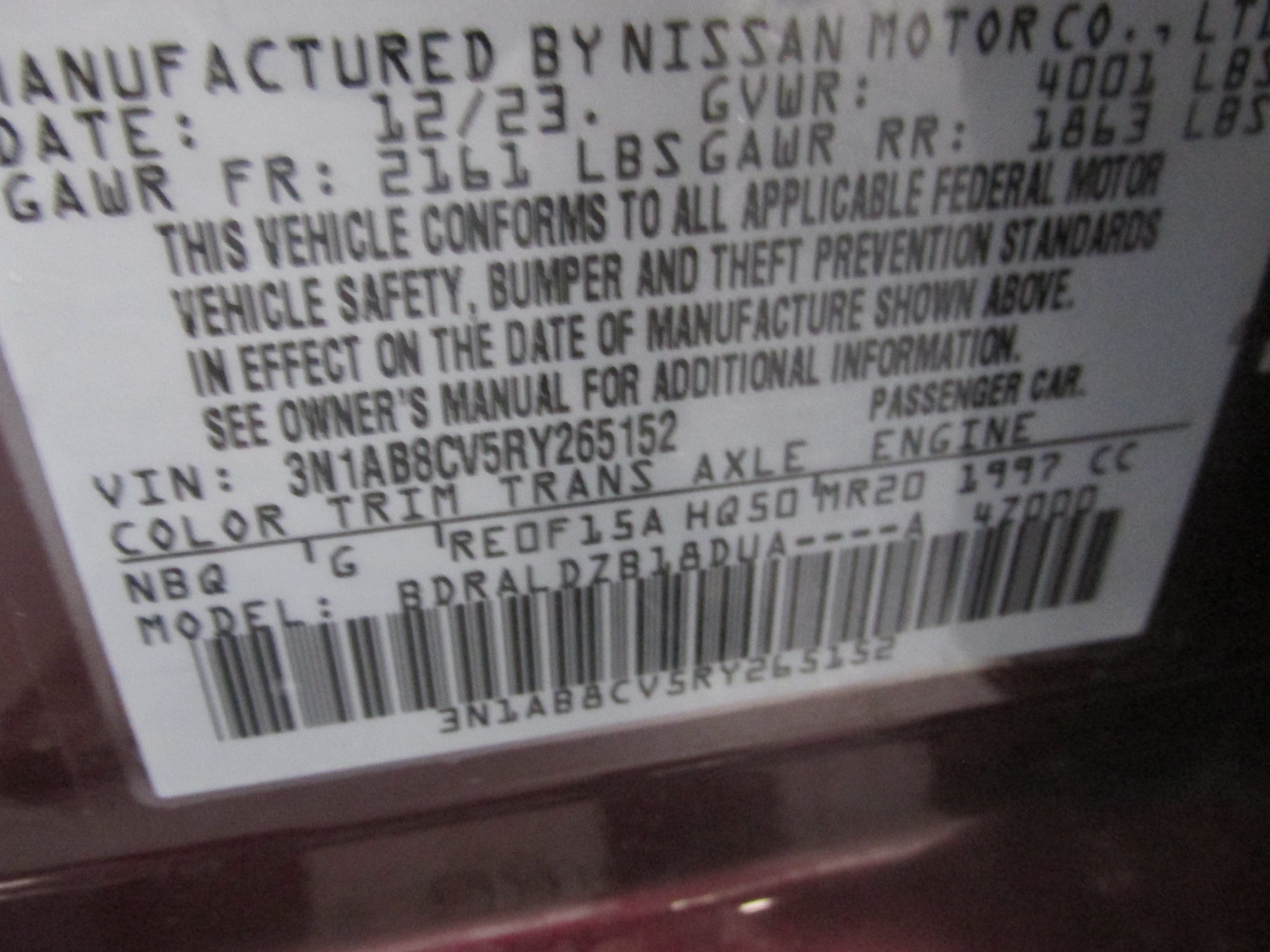 Used 2024 Nissan Sentra SV FWD image 38