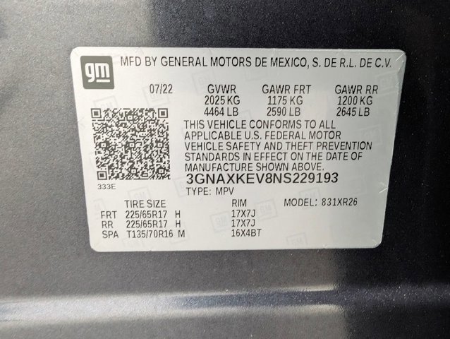 Used 2022 Chevrolet Equinox LT image 23