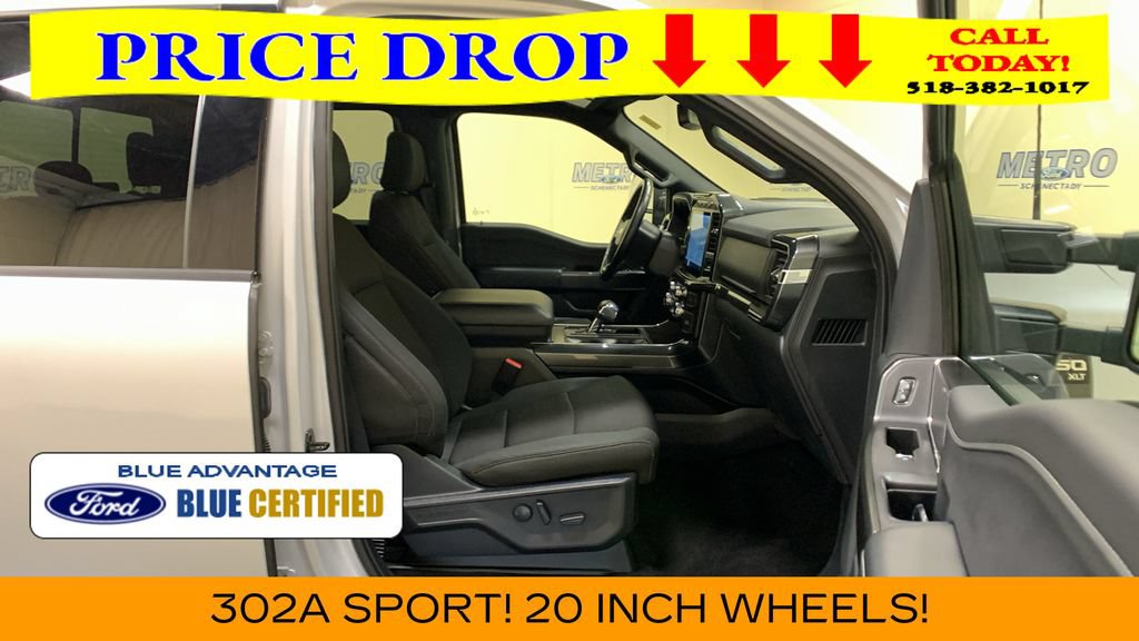 Certified 2022 Ford F150 XLT w/ Equipment Group 302A High AWD/4WD image 12