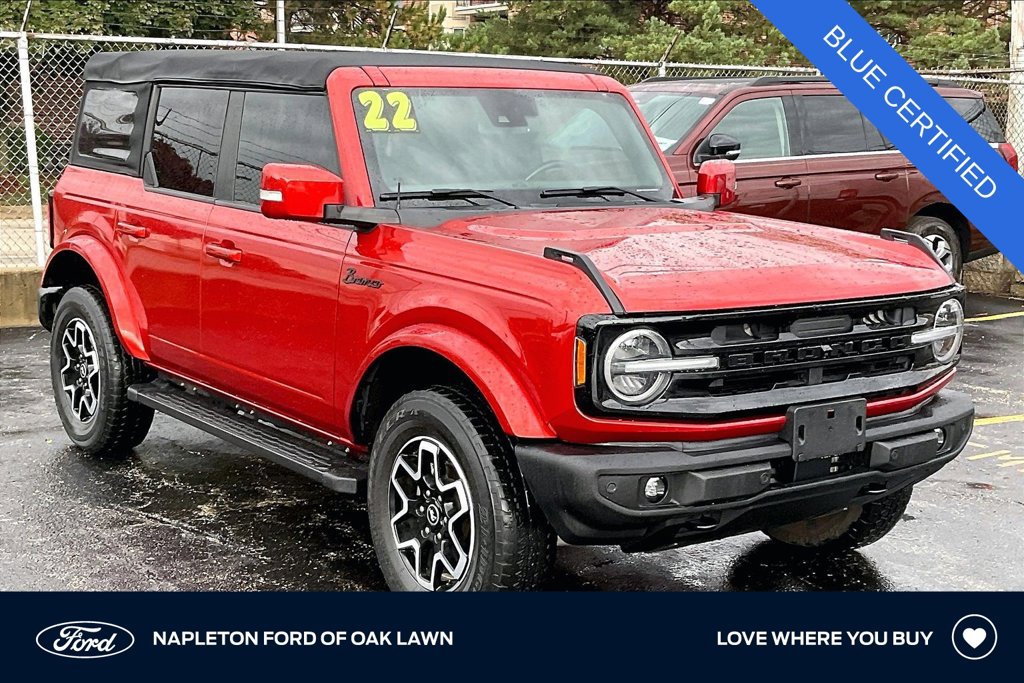 Certified 2022 Ford Bronco Outer Banks AWD/4WD image 1