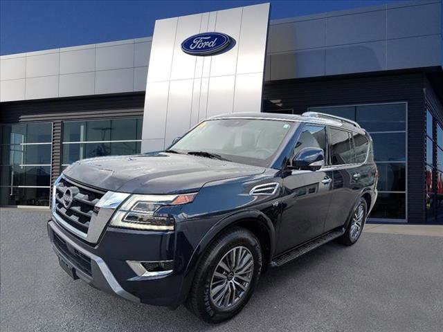 Used 2021 Nissan Armada SL w/ Captain's Chairs Package image 4