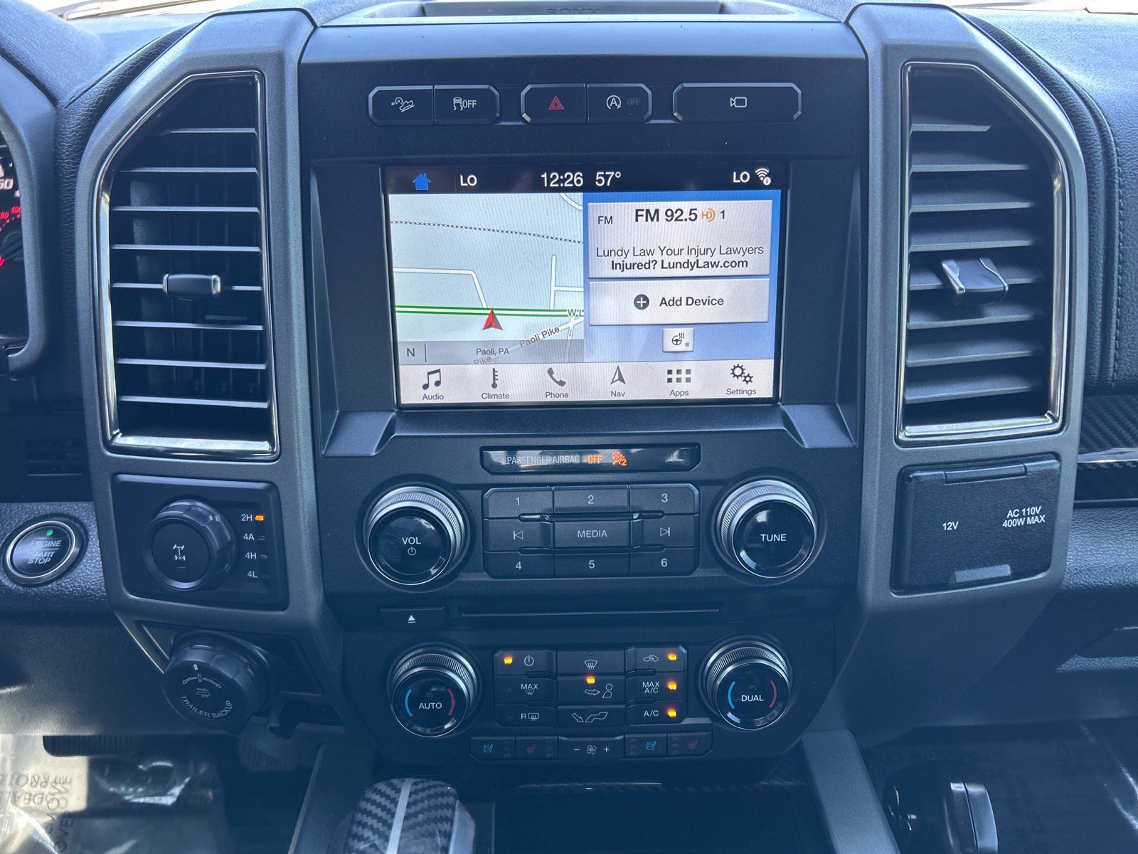 Certified 2017 Ford F150 Raptor w/ Equipment Group 802A Luxury image 28