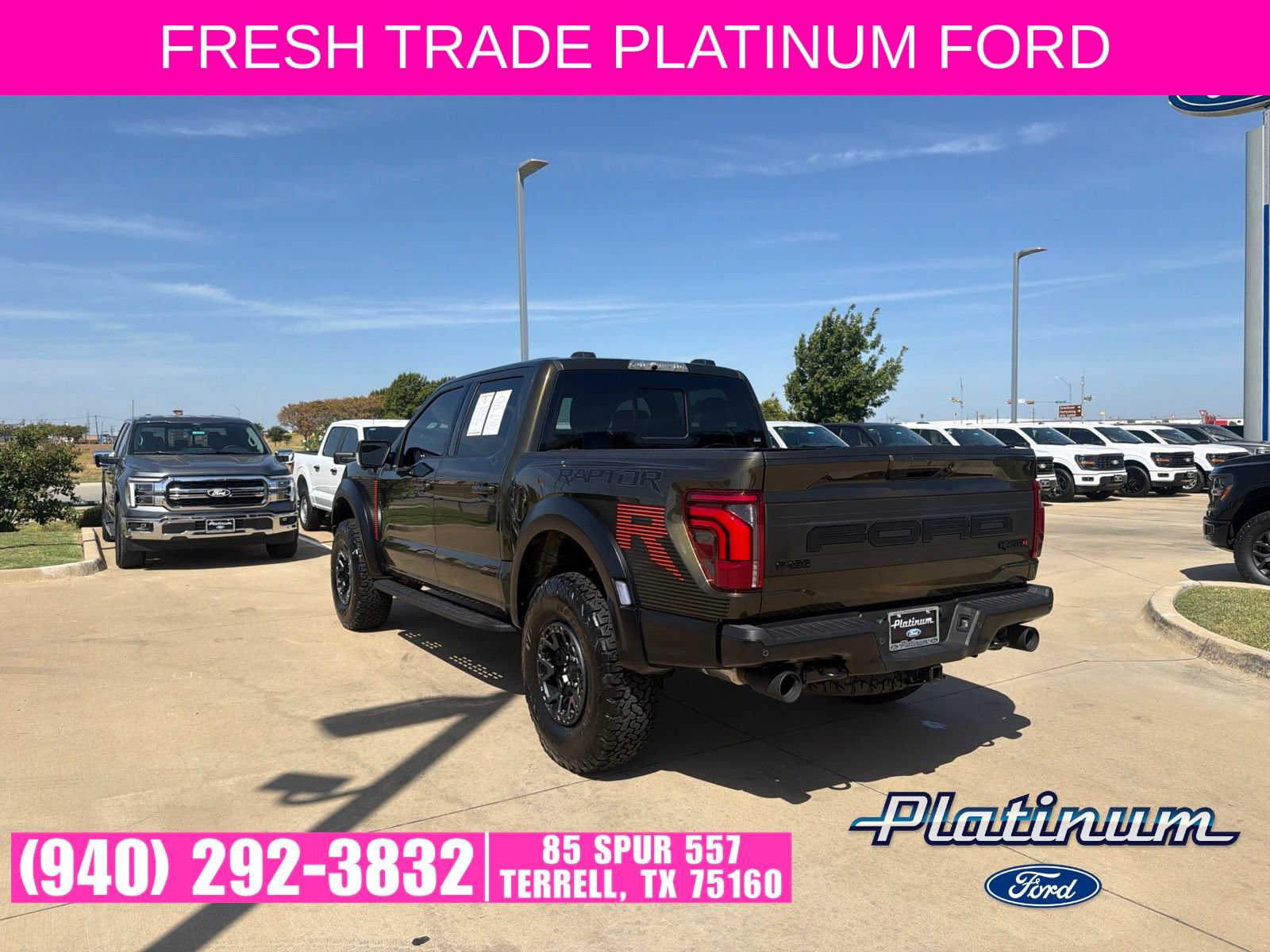 Certified 2026 Ford F150 Raptor w/ Equipment Group 803A Raptor R AWD/4WD image 3