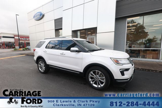 Certified 2019 Ford Explorer Limited w/ Ford Safe & Smart Package FWD image 1