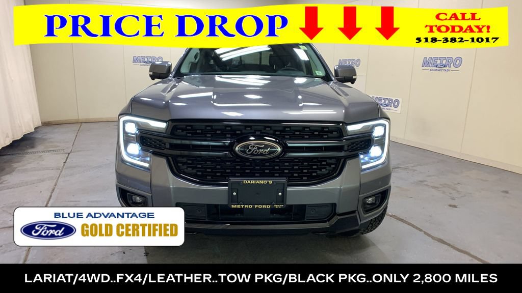 Certified 2025 Ford Ranger Lariat w/ FX4 Off-Road Package AWD/4WD image 45