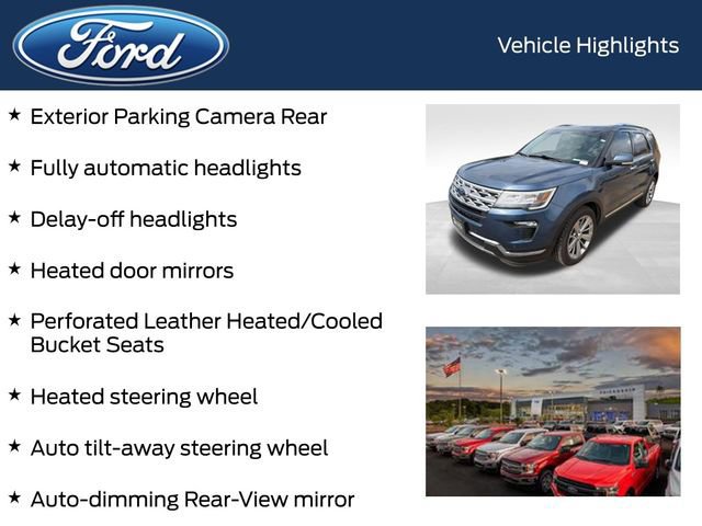 Certified 2019 Ford Explorer Limited w/ Class III Trailer Tow Package image 9