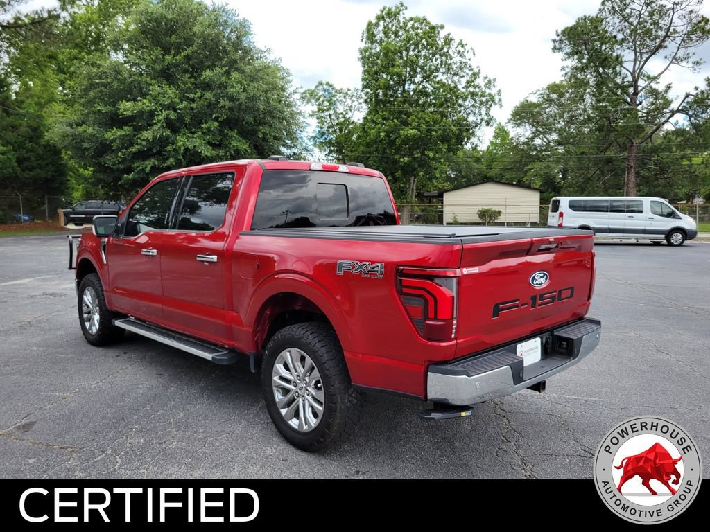Certified 2024 Ford F150 Lariat w/ FX4 Off-Road Package AWD/4WD image 4