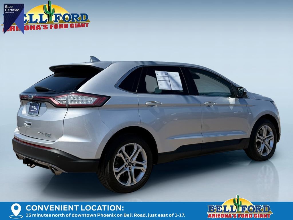 Certified 2018 Ford Edge Titanium w/ Equipment Group 301A AWD/4WD image 3
