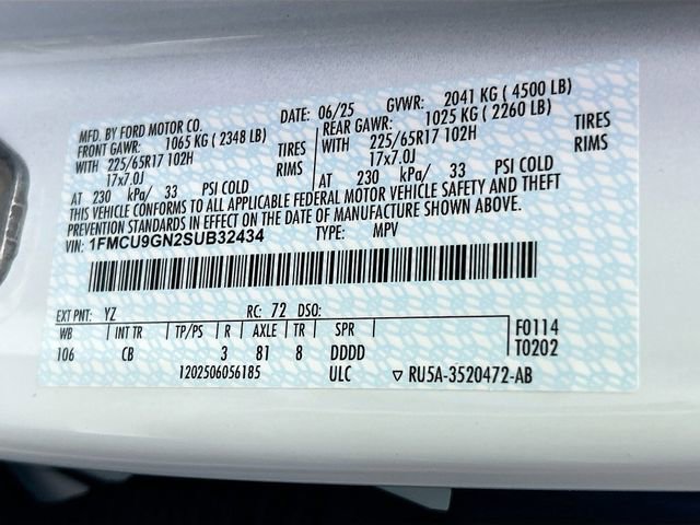 Certified 2025 Ford Escape Active image 32