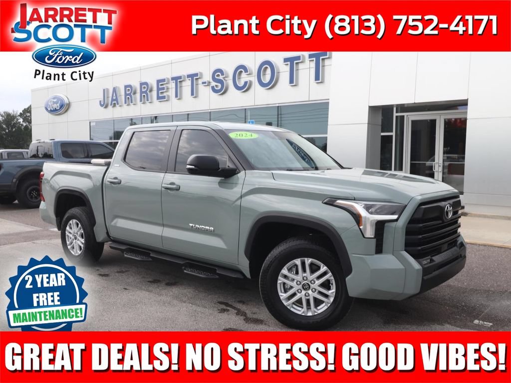 Used 2024 Toyota Tundra SR5 w/ SR5 Premium Package AWD/4WD image 1