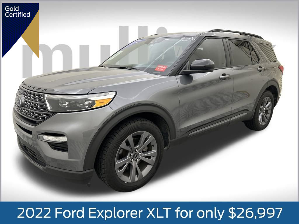 Certified 2022 Ford Explorer XLT w/ Equipment Group 202A
